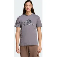 Adidas Camo Badge of Sport Graphic T-Shirt Grey Four