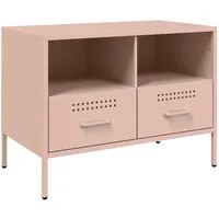 VidaXL TV-Schrank Rosa 68x39x50,5 cm Stahl