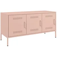 VidaXL TV-Schrank Rosa 100,5x39x50,5 cm Stahl