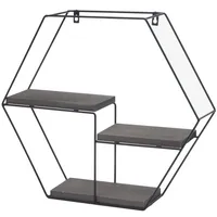 MCW Wandregal K76 43x49x11cm dunkelgrau