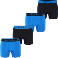 Phil & Co. Berlin Retro Pants Jersey in schwarz-blau