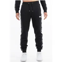 Lonsdale Tenston Joggers - Black / White - 2XL