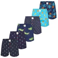 Phil & Co. Berlin Herren Boxer Prints 6er Pack