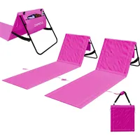 24move Strandmatte 2er Set Klappbar Rückenlehne&Tasche - Gurt -
