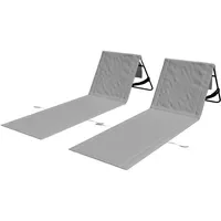 24move Campingliege 2er Set Grau