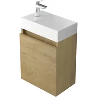 Alpenberger Gäste WC Badmöbel Set | Waschbecken mit Unterschrank