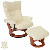 Robas Lund MCA Relaxsessel Edmonton, Echtleder 130kg belastbar ~