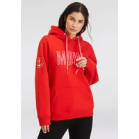 Zwilling Hoodie Limited Edition Anker Motiv rot L/XL