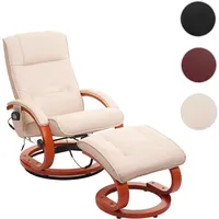 Mendler Massage-Fernsehsessel Pescatori II Kunstleder 66 x 98 x