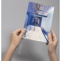 Durable Klemmschienen transparent DIN A5 50 Blatt