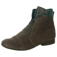 THINK! Schnürstiefelette »GUAD 2«, Business Schuh, Schnürstiefelette mit Blockabsatz