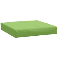 VidaXL Palettenkissen Melange Grün 60x60x9,5 cm Stoff