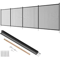 Vevor Poolzaun, 1,21 x 3,66 m abnehmbarer Kindersicherheits-Poolzaun, einfache
