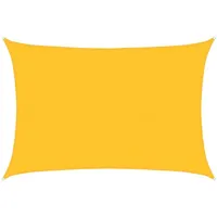 VidaXL Sonnensegel 160 g/m2 Rechteckig Gelb 5x7 m HDPE