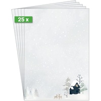 Sigel Weihnachtsbriefpapier Cozy Christmas Motiv DIN A4 90 g/qm