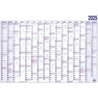 GUESS Wandplaner A4 16 Monate Kalendarium 2025