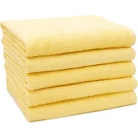 ZOLLNER Handtuchset 5-tlg. gelb