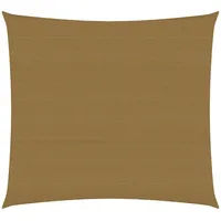 VidaXL Sonnensegel 160 g/m2 Taupe 2x2,5 m HDPE