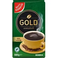 Gut und günstig GUT&GÜNSTIG Gold Kaffee, gemahlen, Arabicabohnen 500,0