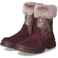 Lurchi Mädchen Winterstiefeletten/ Stiefeletten PIARA Violett Leder-Textil-Mix Größe: 28