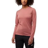 Jack Wolfskin Vonnan Langarm-t-shirt - Mineral Red - S