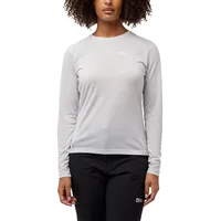 Jack Wolfskin Vonnan Langarm-t-shirt - Cool Grey - M