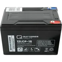 Quality Batteries Ersatzakku LC-CA1215P1 12V 12000 mAh 4 St.