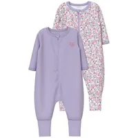 NAME IT Petit Flower Pyjama 2 Einheiten Pastel Lilac