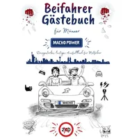 Tolino media "Macho Power" - Beifahrer Gästebuch für Männer