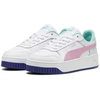 Puma Carina Street Sneaker Mädchen 11 white/mauved out/mint 37.5