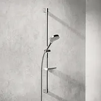 Hansa Duschsystem HANSAVIVA Wandstangen-Brause, Wandmontage, chrom