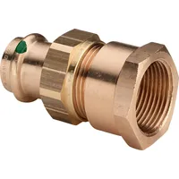 Viega Verschraubung mit SC Sanpress 2262 flachdichtend in18mmxRp3/4Siliziumbronze