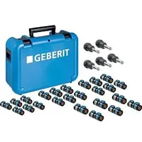 Geberit FlowFit Koffer 655085001 mit Übergängen auf Fremdsysteme