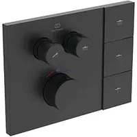 Ideal Standard Ceratherm Navigo Solos Fertigmontageset A7894XG eckig, für