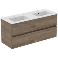 Ideal Standard Eurovit Plus Doppelwaschtisch 121,5 x 45,5 cm