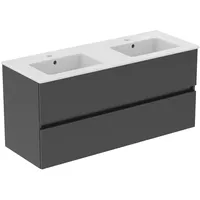 Ideal Standard Eurovit Doppelwaschtisch 121,5 x 45,5 cm (R0576TI)