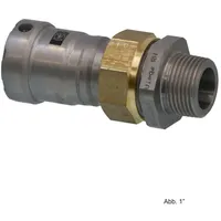 Viega Verschraubung MEGAPRESS 4265, 718893 1x1" m.Pressanschluss