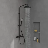 Villeroy & Boch Universal Showers Aufputz-Duschsystem mit Thermostat, TVS109002000K5,