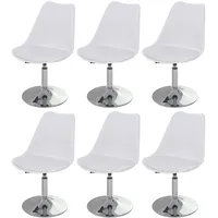 MCW Stühle, Vaasa T501, Stuhl Küchenstuhl, höhenverstellbar, Kunstleder ~