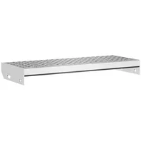 VidaXL Gitterroststufe 60x24x7 cm Verzinkter Stahl