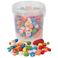 Glorex  Holzperlen-Mix Bastelset 180 g