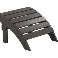 Beliani Fußhocker aus Kunstholz Muskoka Adirondack
