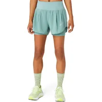 Asics Road 2-in-1 3.5inch Kurze Hose - Celadon -