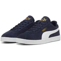 Puma Club II Sneaker, Navy White Gold, 44.5 EU
