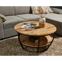 Stolkom Jambi Gelb Mangoholz 86,5 x 44 cm
