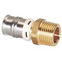 Fränkische Rohrwerke Alpex F 50 PROFI Übergang mit AG,