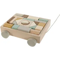 Home esprit Holz-Set, Gelb, Braun, Natur, Mintgrün