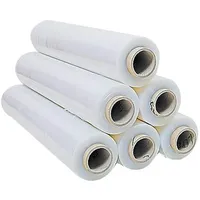 Aloni Stretchfolie Palettenfolie Verpackungsfolie Wickelfolie Transparent 300m
