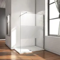 Aloni Walk In Dusche Begehbare Duschwand Glas Duschabtrennung Duschtrennwand
