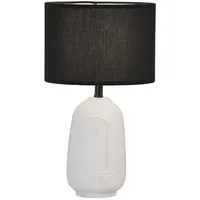 Fischer Leuchten Tischleuchte Nachttischlampe Tischlampe Beistellleuchte Schlafzimmerlampe Leseleuchte, Keramik